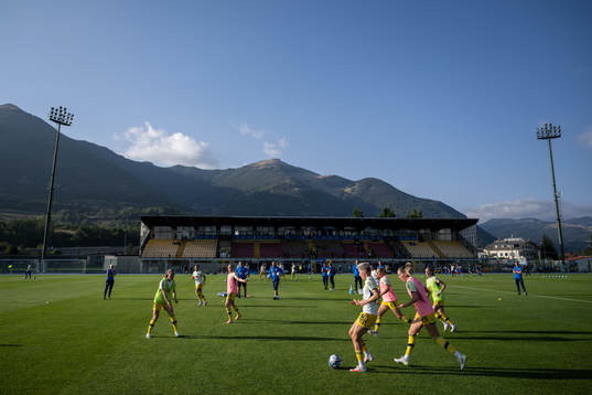 Lina Hurtig and Linda Sembrant of Sweden