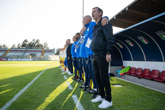 Assistant coach Magnus Wikman and Head coach Peter