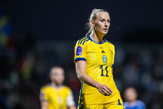 Stina Blackstenius of Sweden