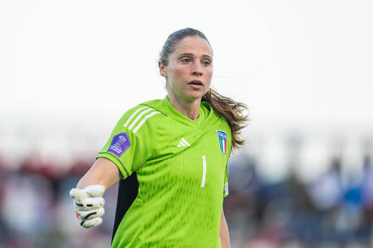 Goalkeeper Laura Giuliani of Italy