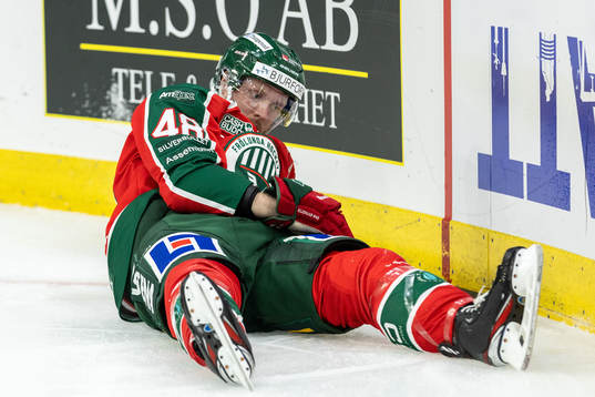 Frölundas Carl Klingberg har ont