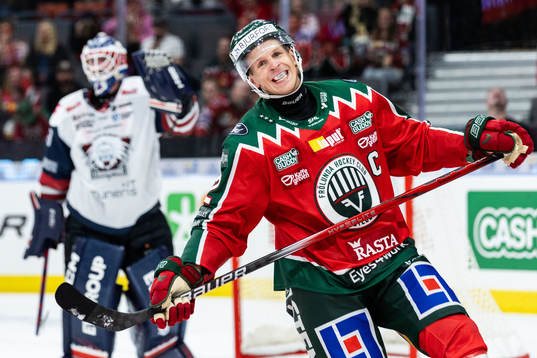 Frölundas Max Friberg deppar