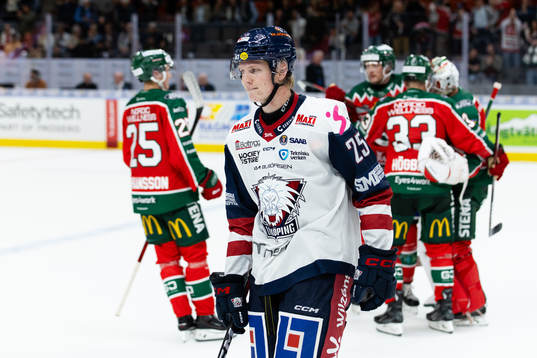Linköpings Filip Bystedt deppar