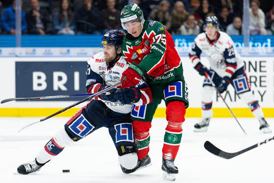 Linköpings John Nyberg och Frölundas David Edstrom