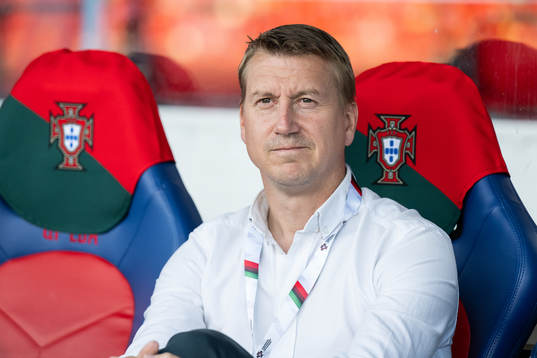 Head coach Leif Gunnar Smerud of Norway