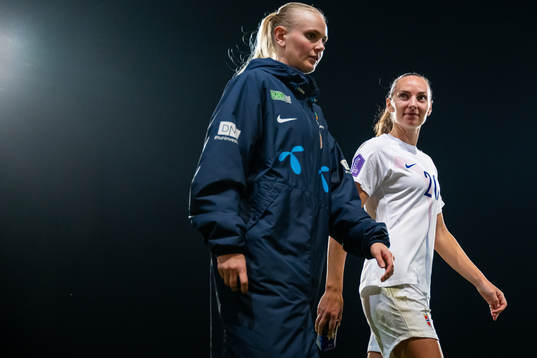 Karina Sævik and Marit Bratberg Lund of Norway