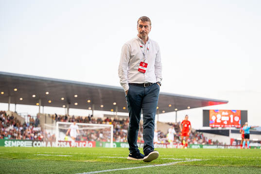Leif Gunnar Smerud, head coach of Norway
