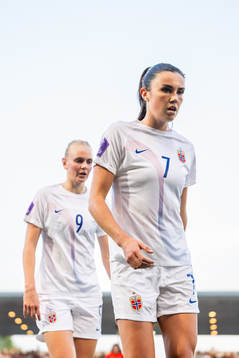 Karina Sævik and Ingrid Syrstad Engen of Norway at