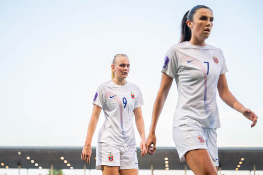 Karina Sævik and Ingrid Syrstad Engen of Norway at