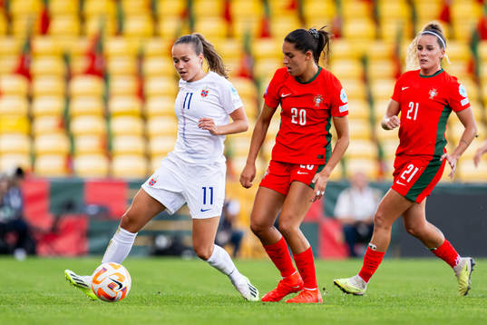 Guro Reiten of Norway, Francisca Nazareth of Portugal and