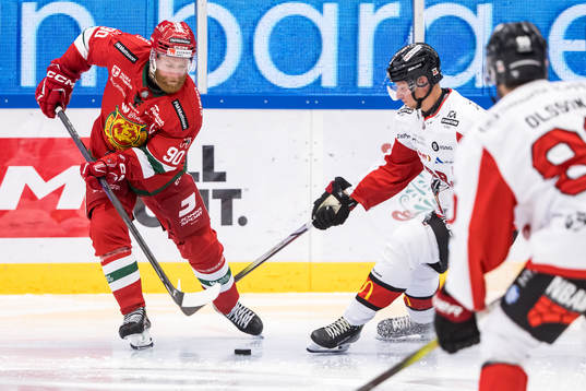 Moras Daniel Ljunggren och Nybros Adam Persson