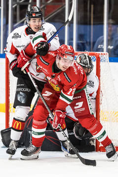 Nybros Hugo Fransson och Moras Phillip Schultz
