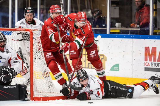 Moras Fabian Ilestedt och Moras Michael Brandsegg-Nygård