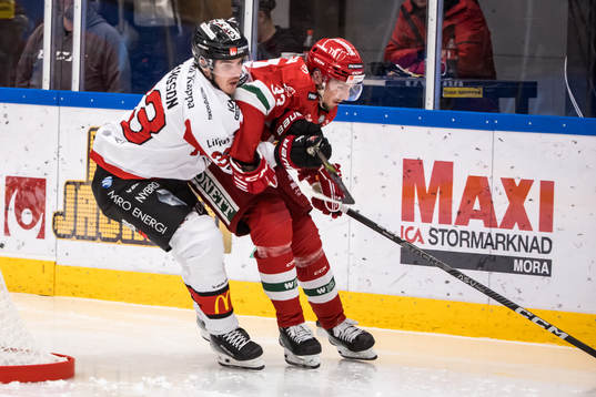 Nybros Hannes Johansson och Moras William Pethrus