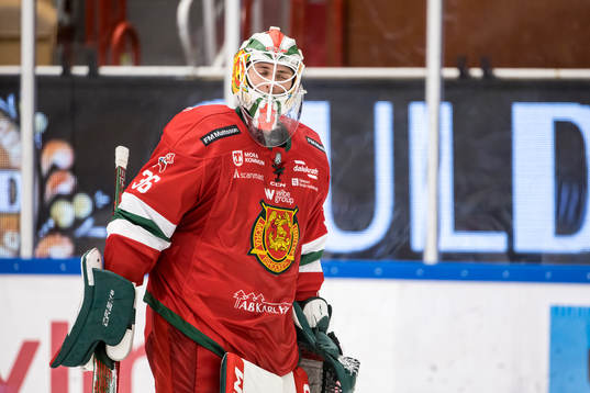 Moras målvakt Waltteri Ignatjew