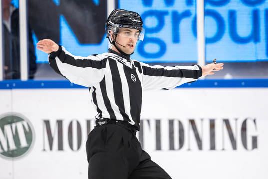 Linjedomare Albin Värmhed