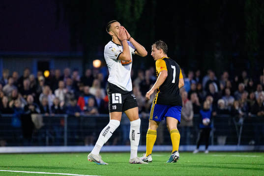 BK Häckens Srdjan Hrstic deppar