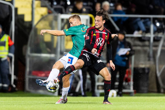 Brages Jacob Stensson och Östersunds Cesar Weilid
