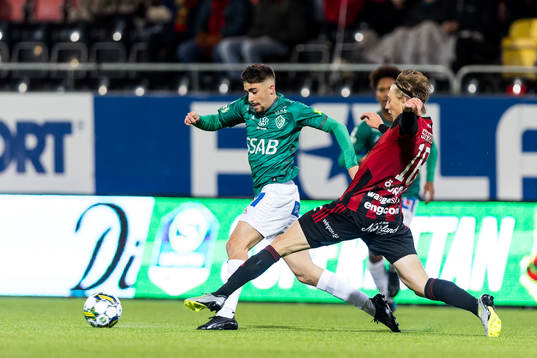 Brages Emil Tot Wikström och Östersunds Albin Sporrong