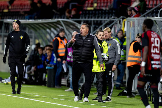 Östersunds tränare Magnus Powell