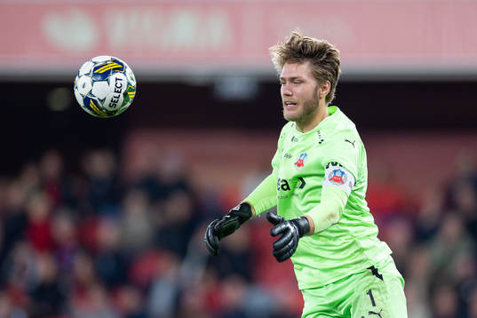 Helsingborgs målvakt Kalle Joelsson