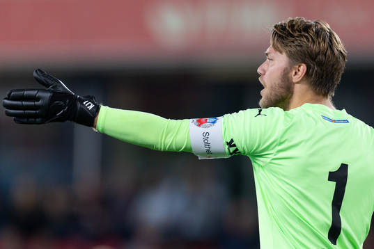 Helsingborgs målvakt Kalle Joelsson