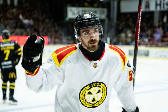 Brynäs Jack Kopacka jublar