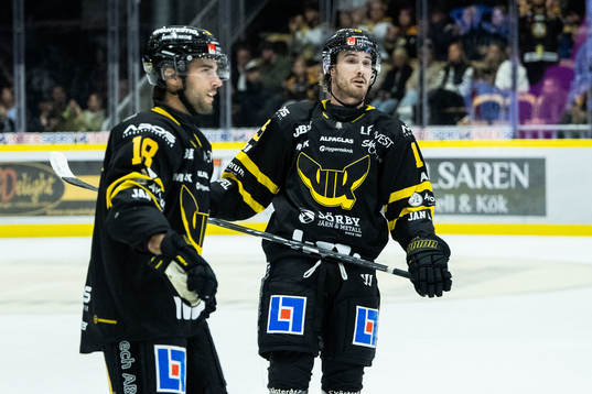 Västerås Shane Gersich och Jared Dmytriw deppar