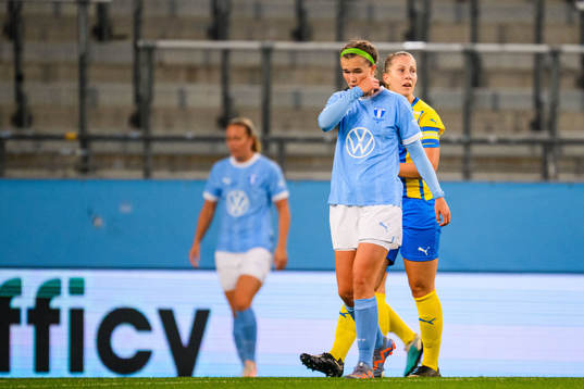 Malmö FFs Erica Welin Persson deppar