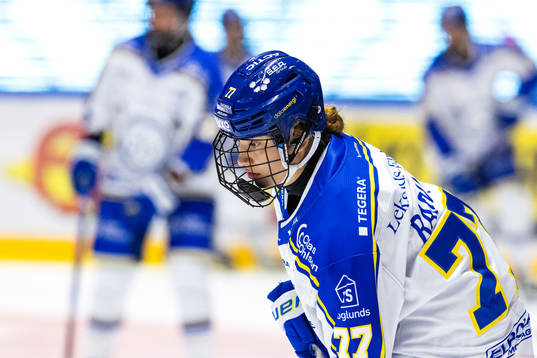 Leksands Tereza Radova på uppvärmningen
