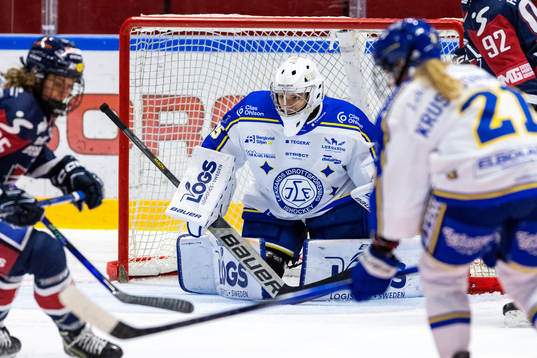Leksands målvakt Emma Polusny