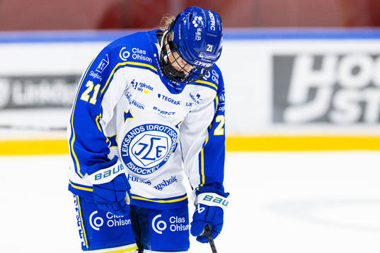 Leksands Emilie Kruse Johansen deppar