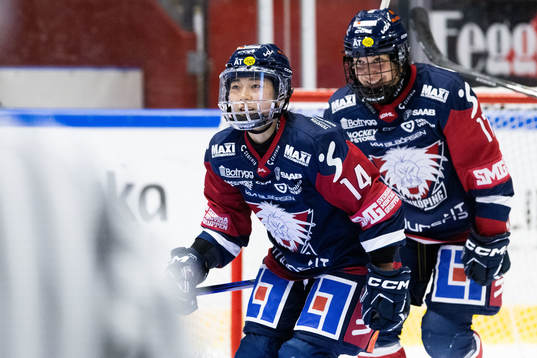 Linköpings Haruka Toko jublar