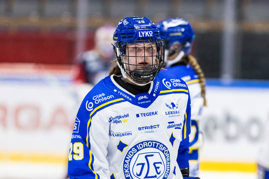 Leksands Courtney Vorster deppar