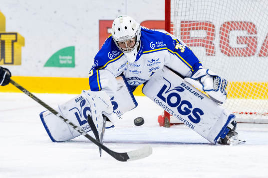 Leksands målvakt Emma Polusny