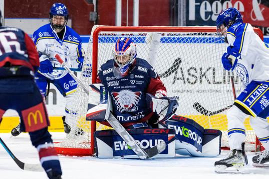Linköpings målvakt Ebba Svensson Träff
