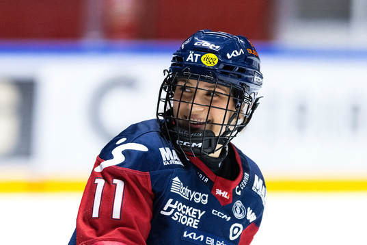 Linköpings Vega Milfors jublar