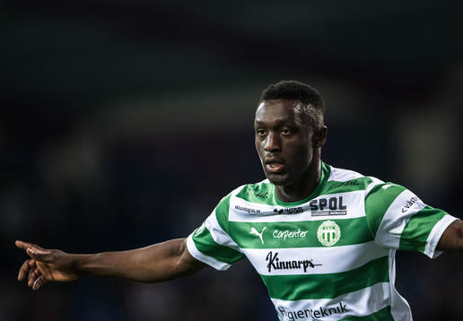Västerås SKs Ibrahim Yalatif Diabaté jublar