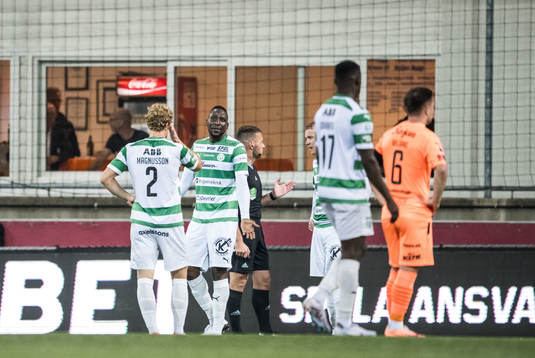 Västerås SKs Frederic Nsabiyumva deppar