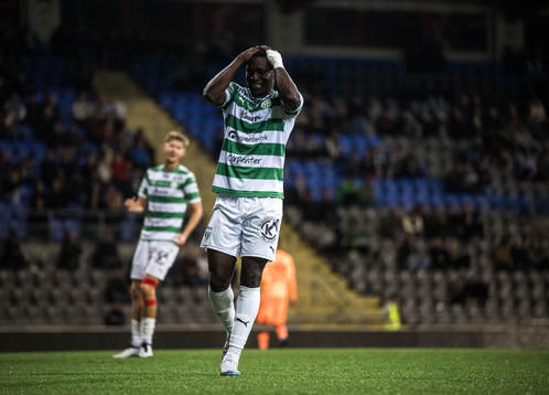 Västerås SKs Ibrahim Yalatif Diabaté deppar