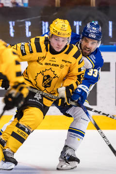 Skellefteås Zeb Forsfjäll och Leksands Eddie Larsson