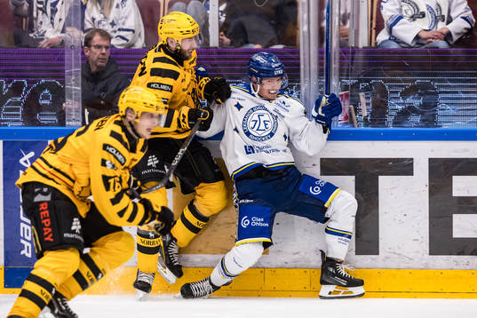 Skellefteås Petter Granberg och Leksands Patrik Zackrisson