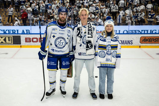 Leksands Oskar Lang utsedd till matchens lirare