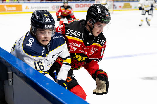 Luleås Joel Kant och HV71s Axel Landén