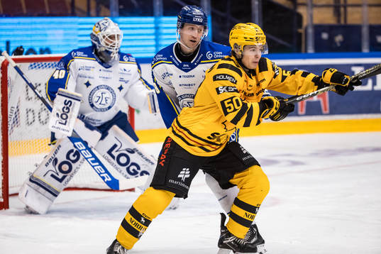 Leksands Olle Alsing och Skellefteås Oskar Vuollet