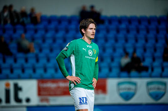 Jönköpings Södras Robin Book deppar