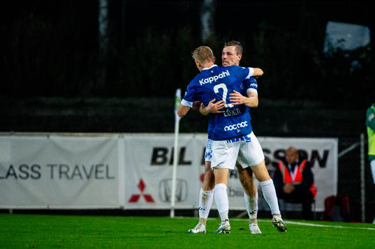Trelleborgs Nicolas Mortensen jublar