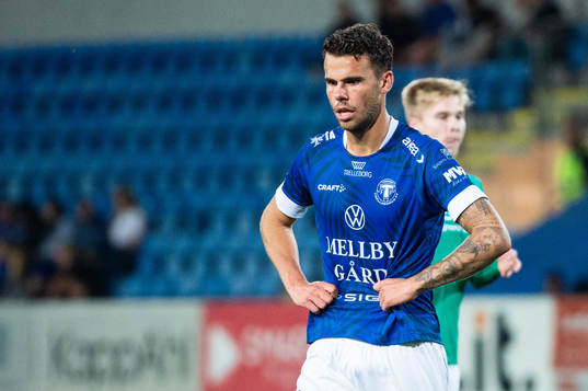 Trelleborgs Herman Hallberg deppar