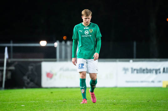 Jönköpings Södras Anton Thorsson deppar