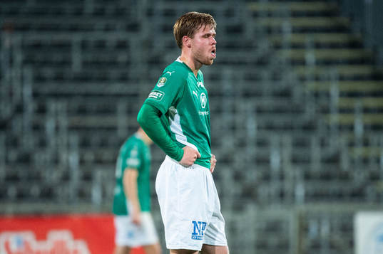 Jönköpings Södras Anton Thorsson deppar
